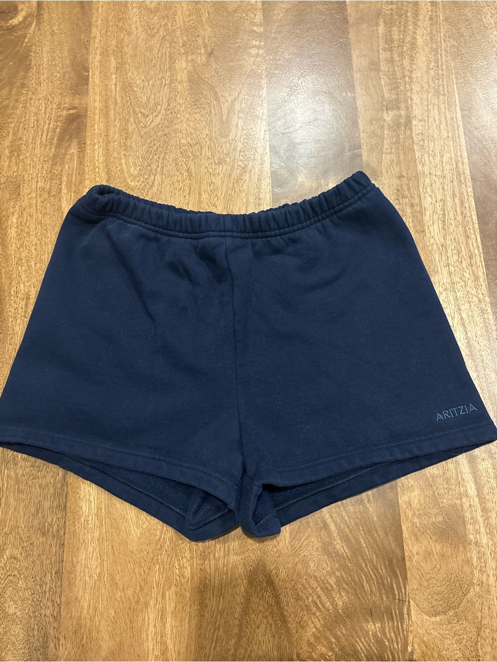 Aritzia Navy Athletic Lounge Shorts